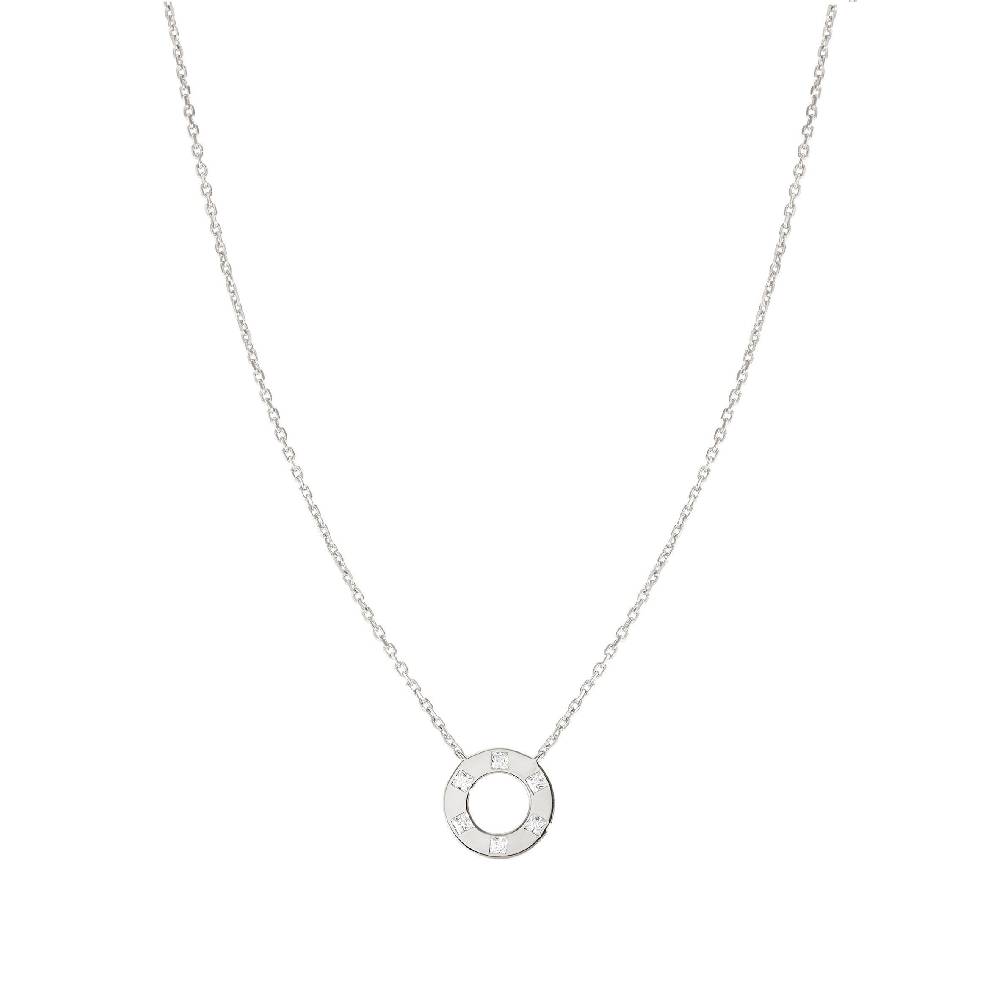 Nomination Collana Carismatica Tondo in Argento Offerta natalizia