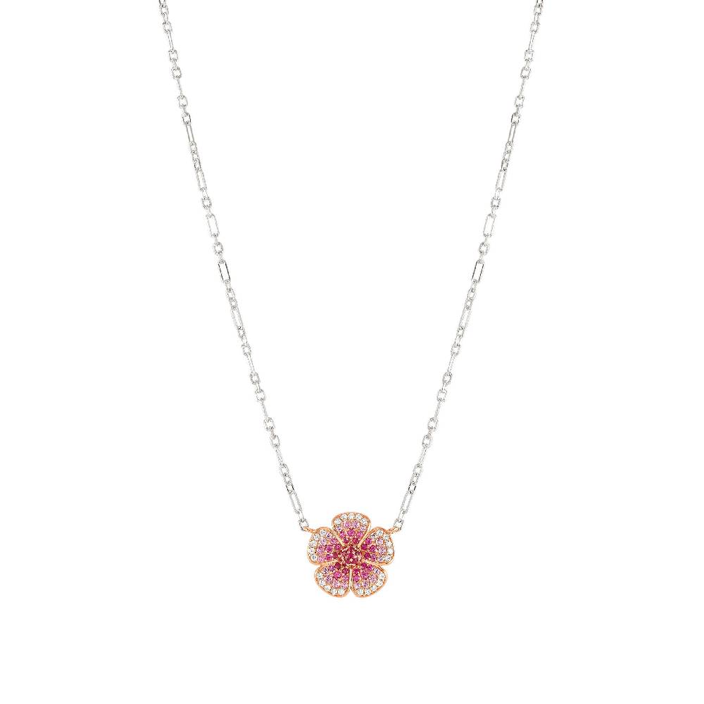 Nomination Collana Crysalis Fiore con Cubic Zirconia Offerta Giorno del Papà