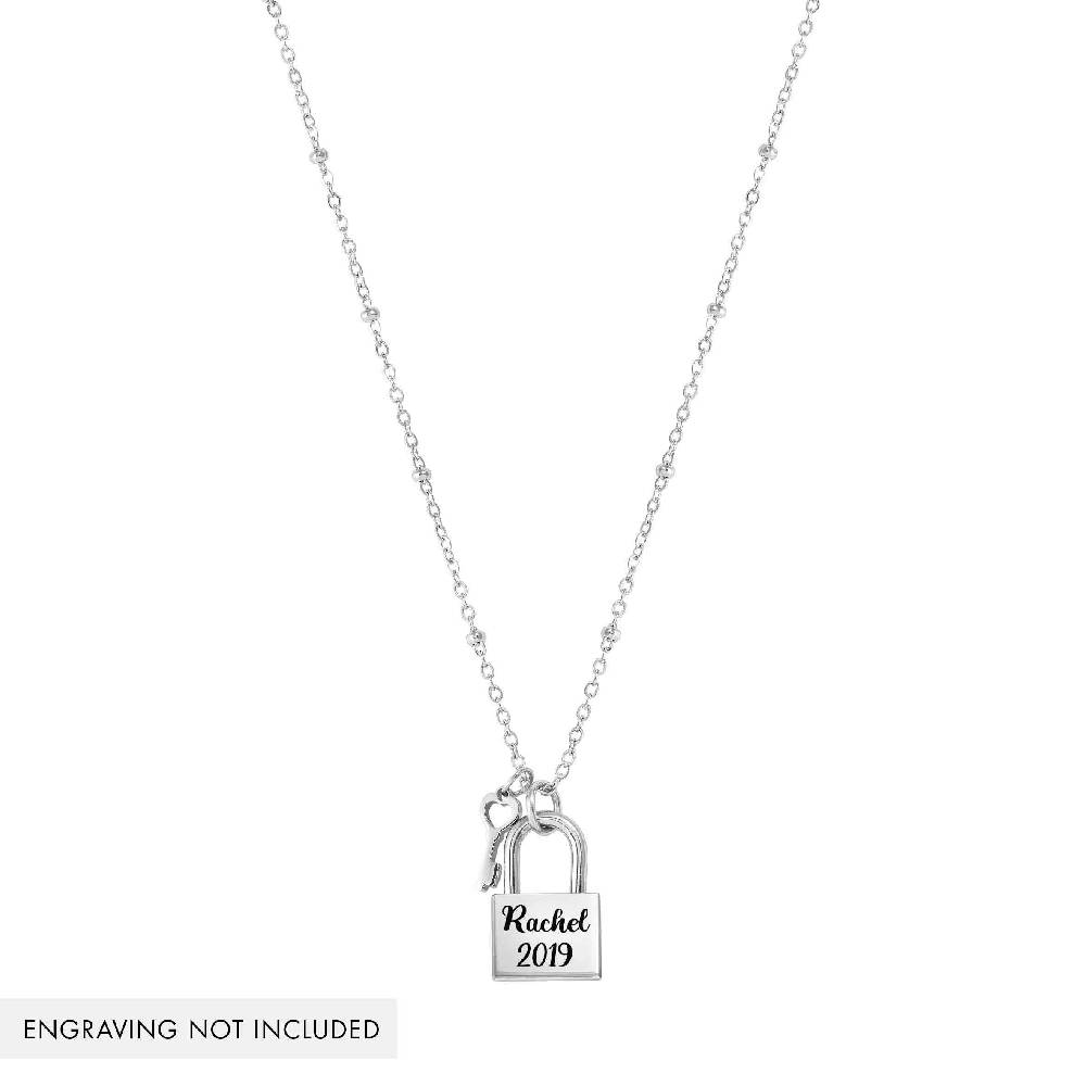 Nomination Collana Sempre con Me con Lucchetto Pendente Vendita calda