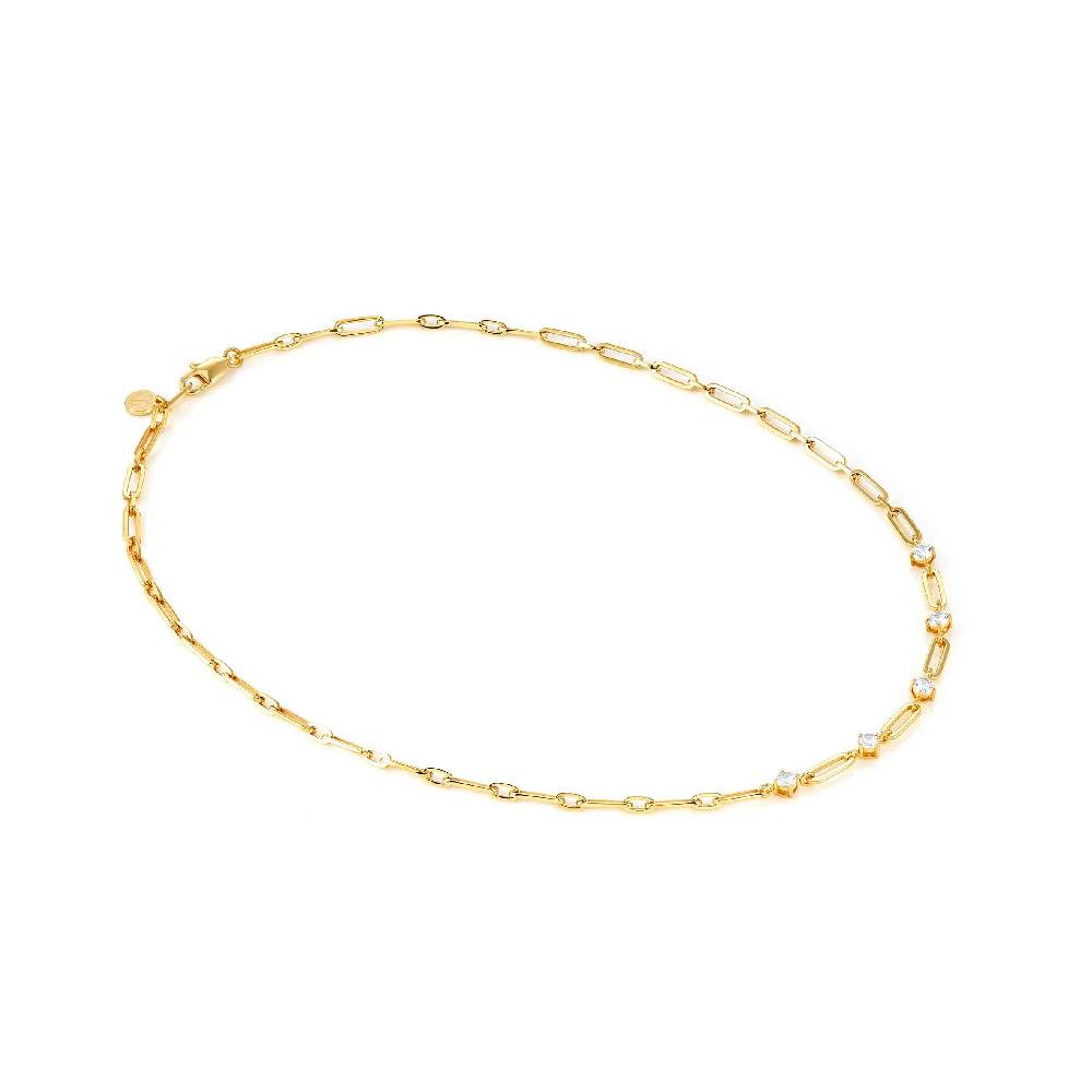 Nomination Collana Chainsofstyle corta con pietre Offerte speciali