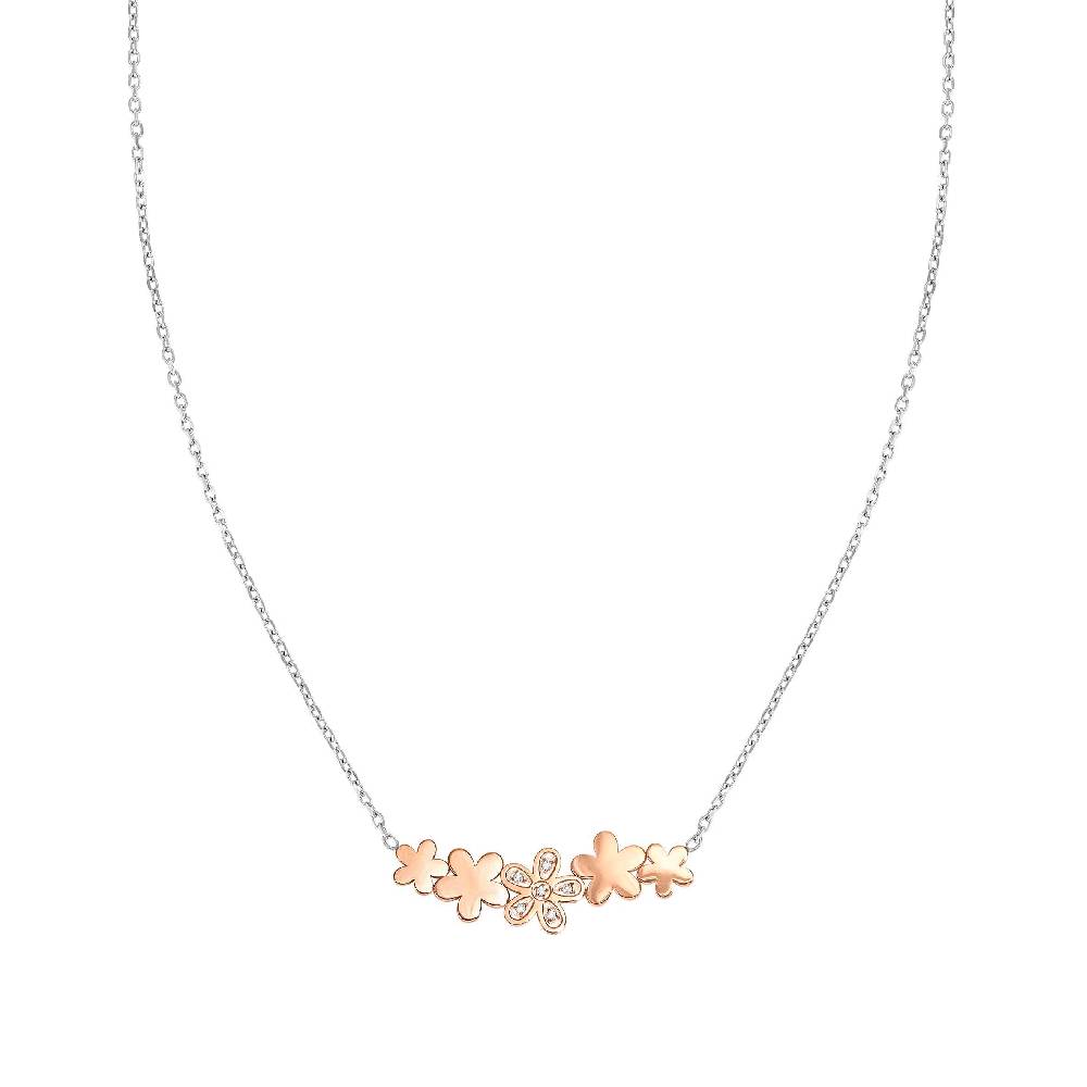 Nomination Collana misstrendy con fiori e cubic zirconia Enormi risparmi