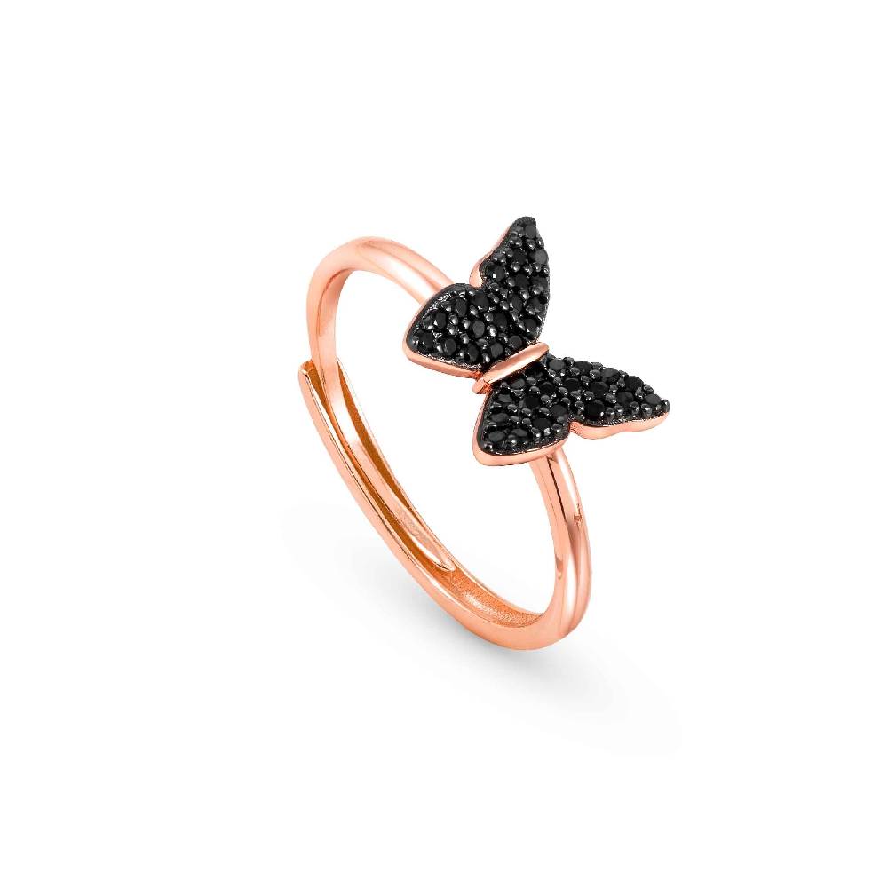 Nomination Anello Sweetrock Nature Farfalla Oro rosa Super Saving Price