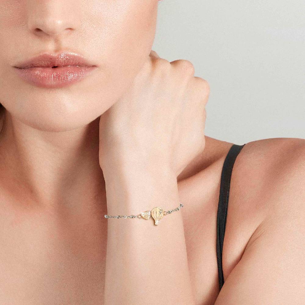 Nomination Bracciale Happyworld Mongolfiera e Cuore Vendita Calda