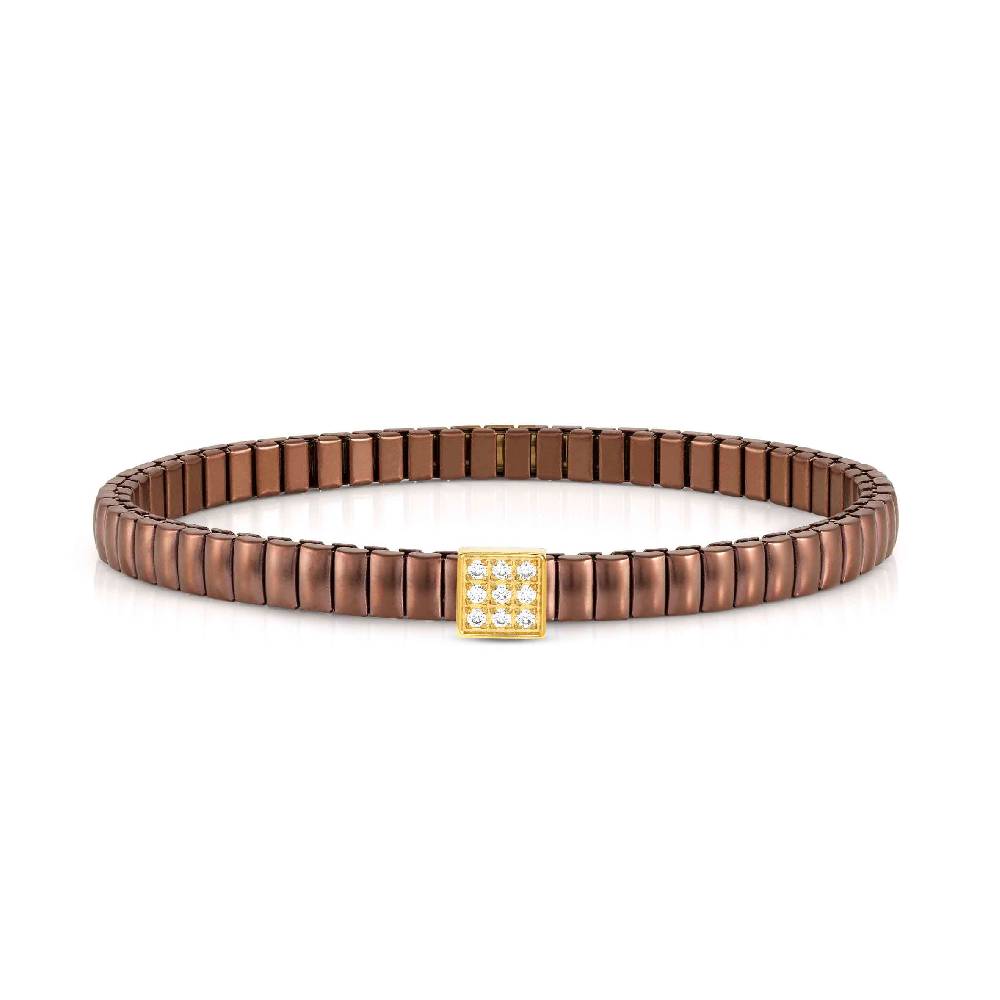 Nomination Bracciale Extension colorato con Quadrato e Pietre Black Friday