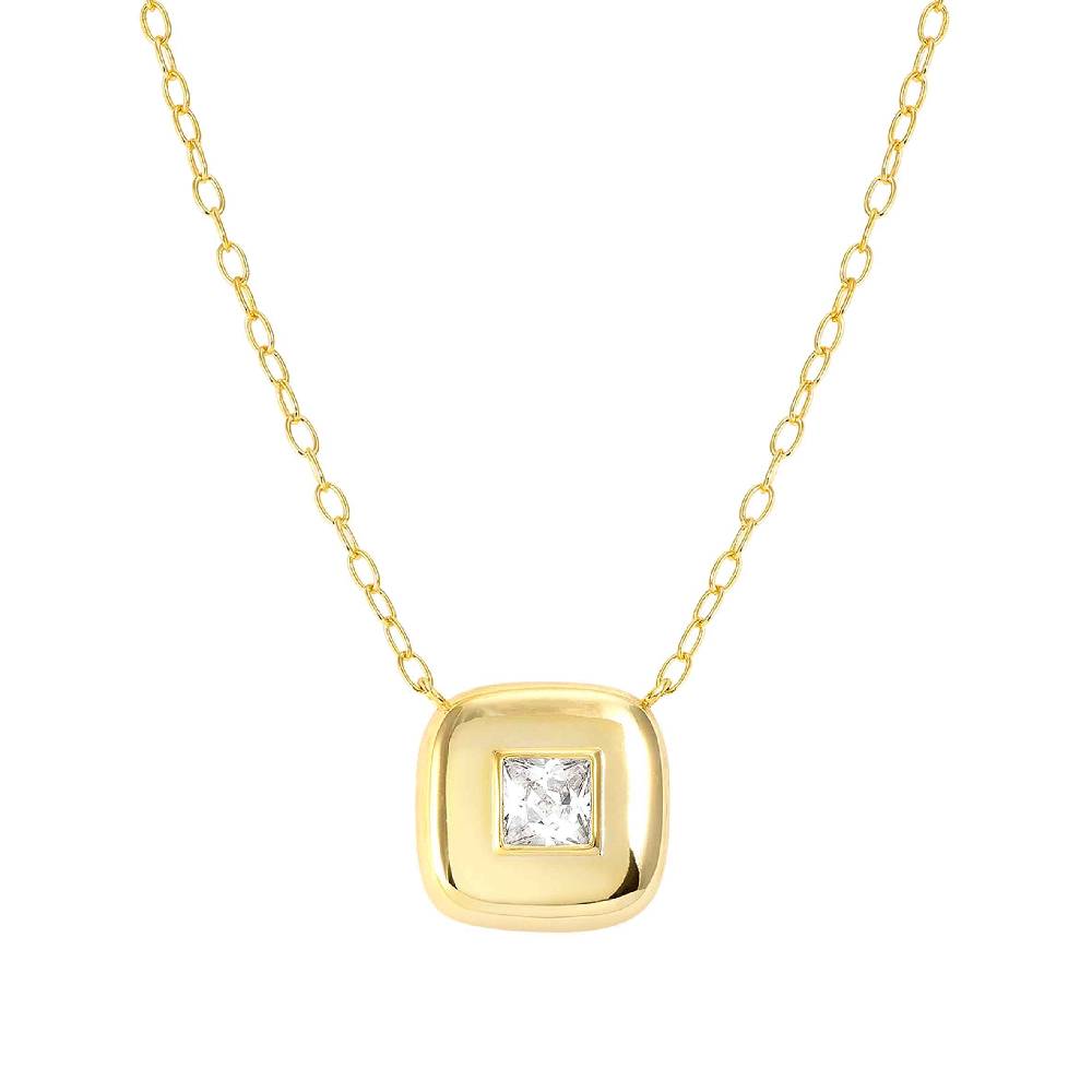 Nomination Collana Domina oro con simbolo quadrato