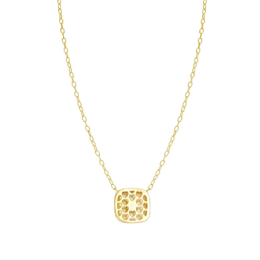 Nomination Collana Domina oro con simbolo quadrato Offerte esclusive
