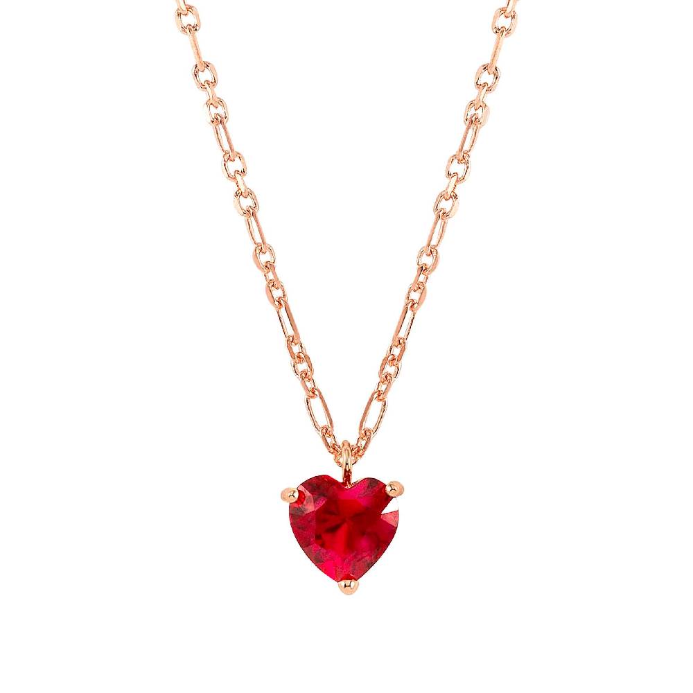 Nomination Collana SweetRock Cuore rosso Lightning offer