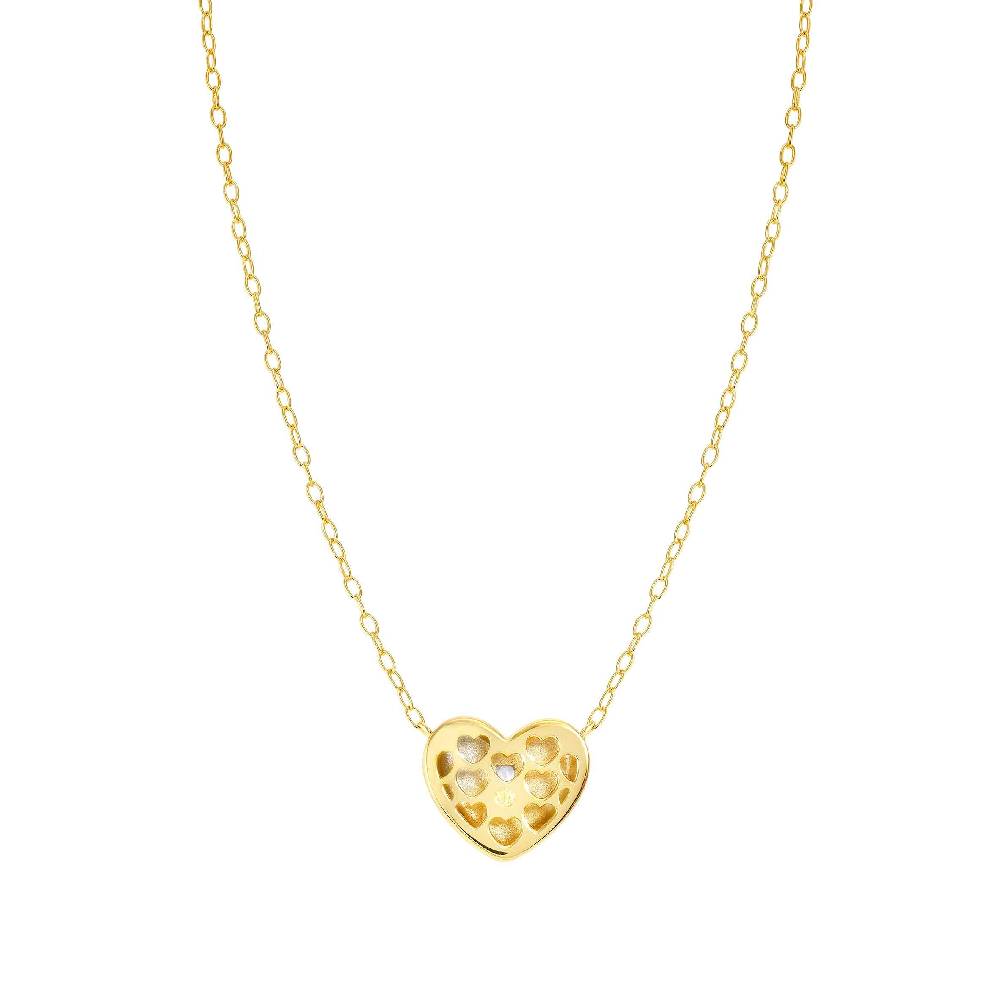 Nomination Collana Domina oro con simbolo cuore Offerte giornaliere
