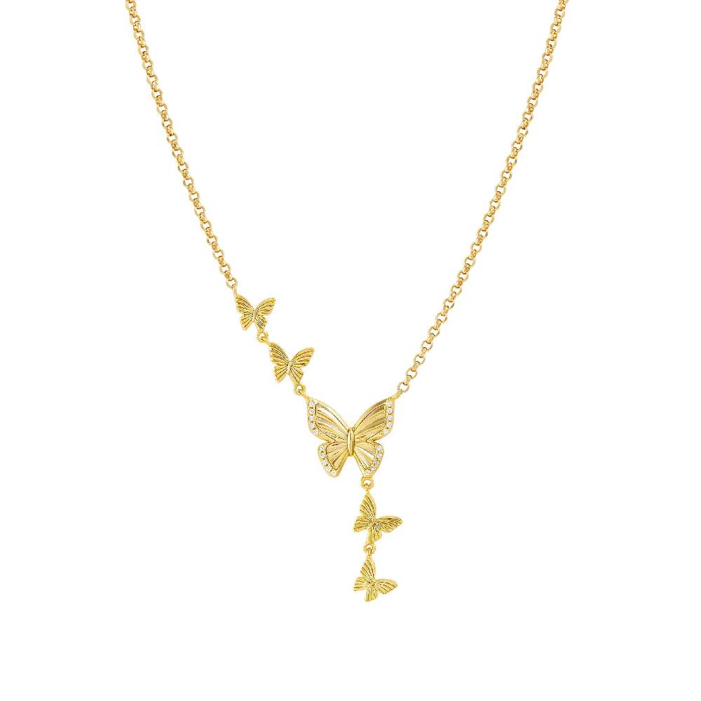 Nomination Collana TrueJoy con Farfalle diamantate Latest stili