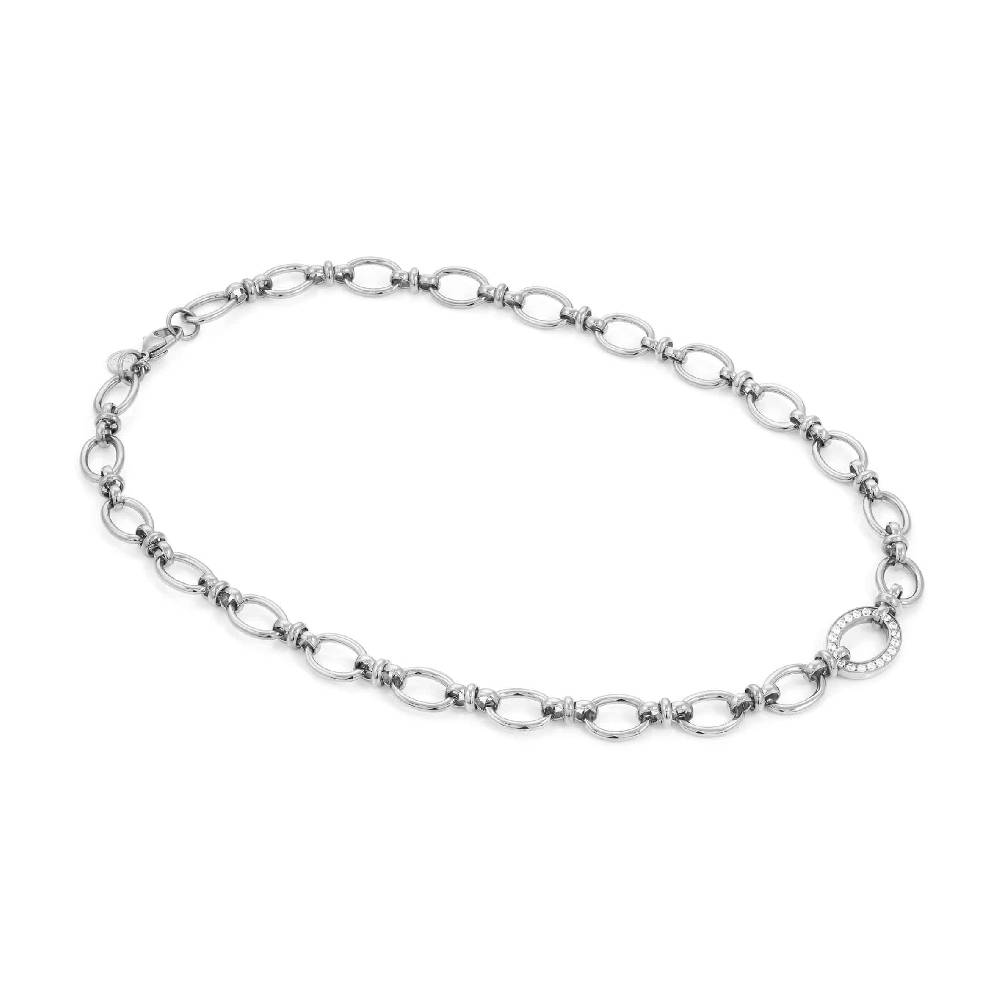 Nomination Collana Affinity a catena con cubic zirconia Only for today