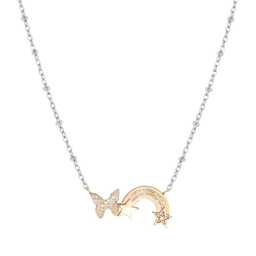 Nomination Collana Happyworld Arcobaleno e Farfalla Novità