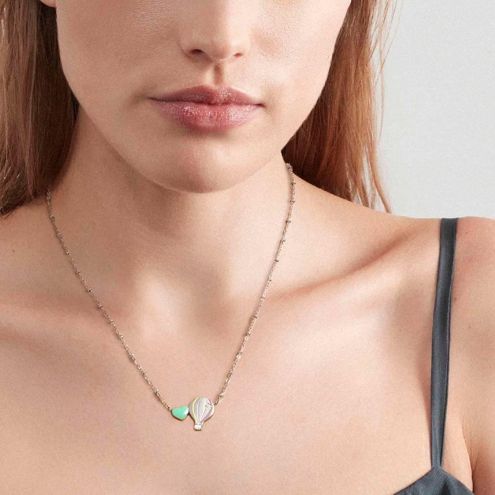 Nomination Collana Happyworld Mongolfiera con Smalto Saldi