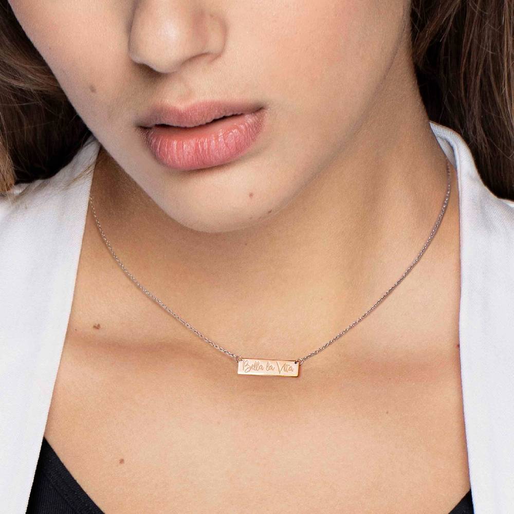 Nomination Collana BELLA LA VITA con targa Il Potere delle Ragazze Flash Sale