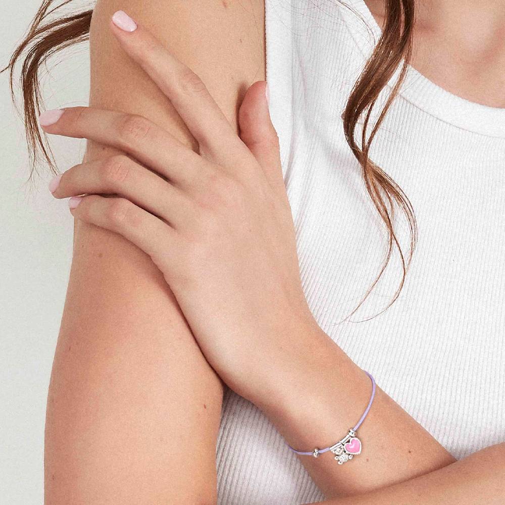 Nomination Ciondolo SeiMia Cuore Rosa diamantato Smaltimento dello stoccaggio