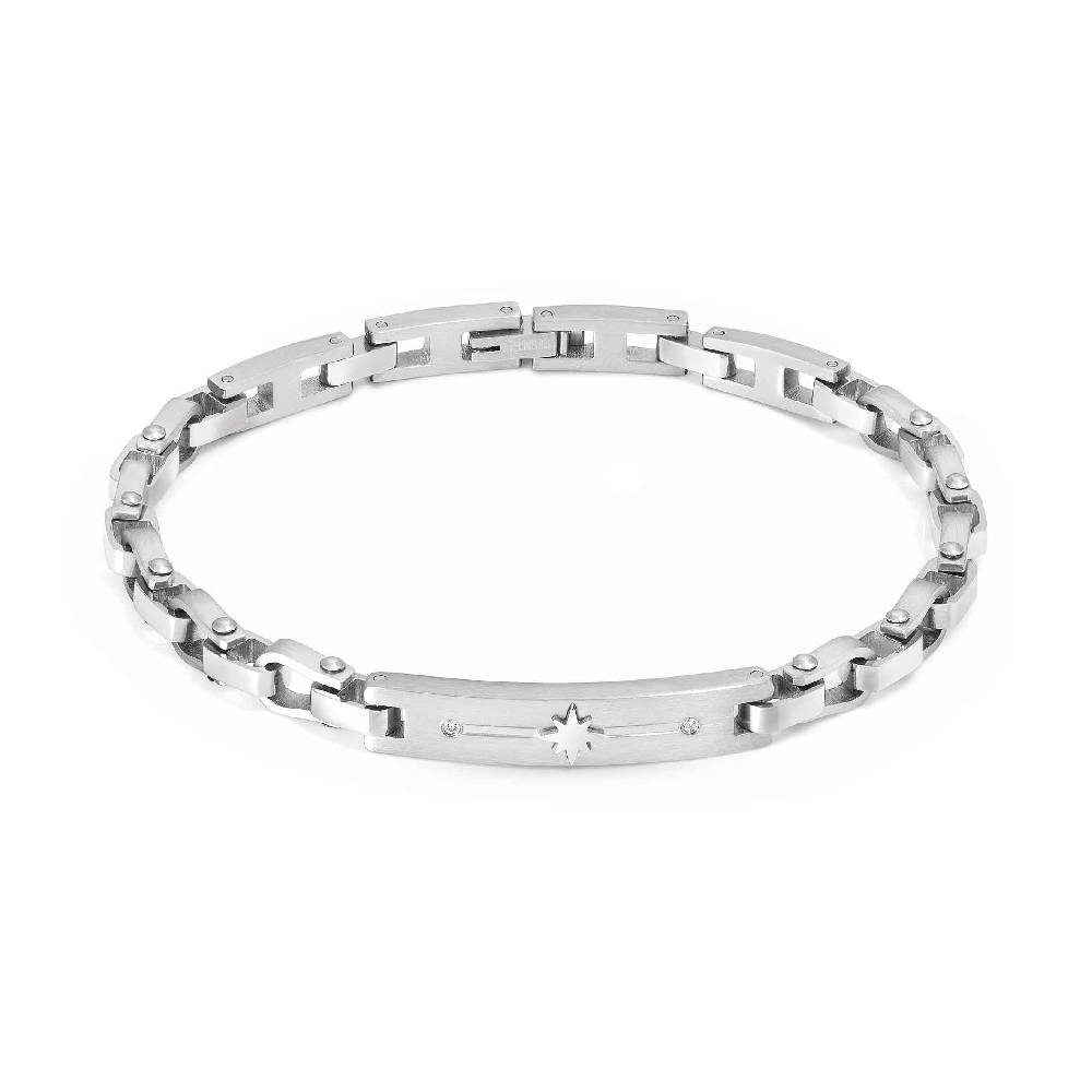 Nomination Bracciale Manvision con simbolo Rosa dei Venti 2025