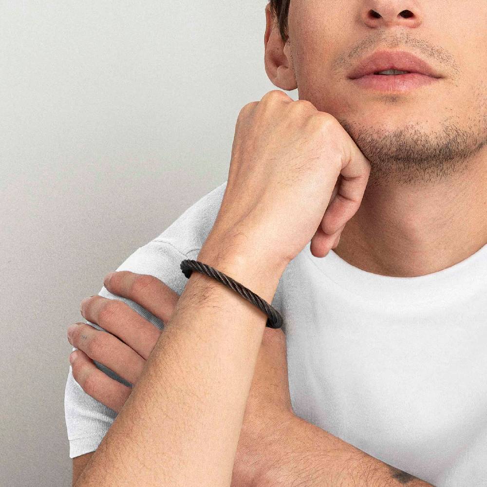 Nomination Bracciale Uomo effetto intrecciato Spedizione Gratuita