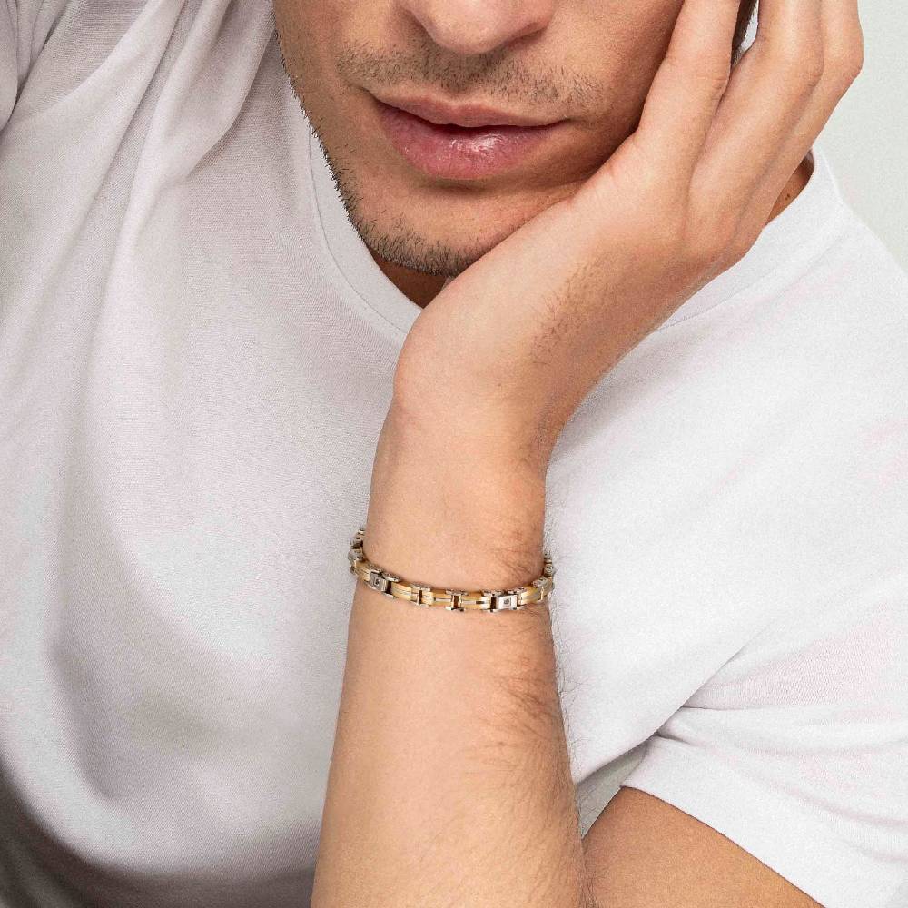 Nomination Bracciale Strong per lui a catena Negozi Online