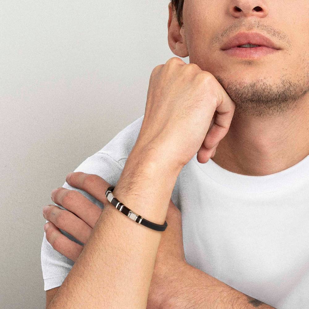 Nomination Bracciale City con dettagli acciaio lavorati Offerte