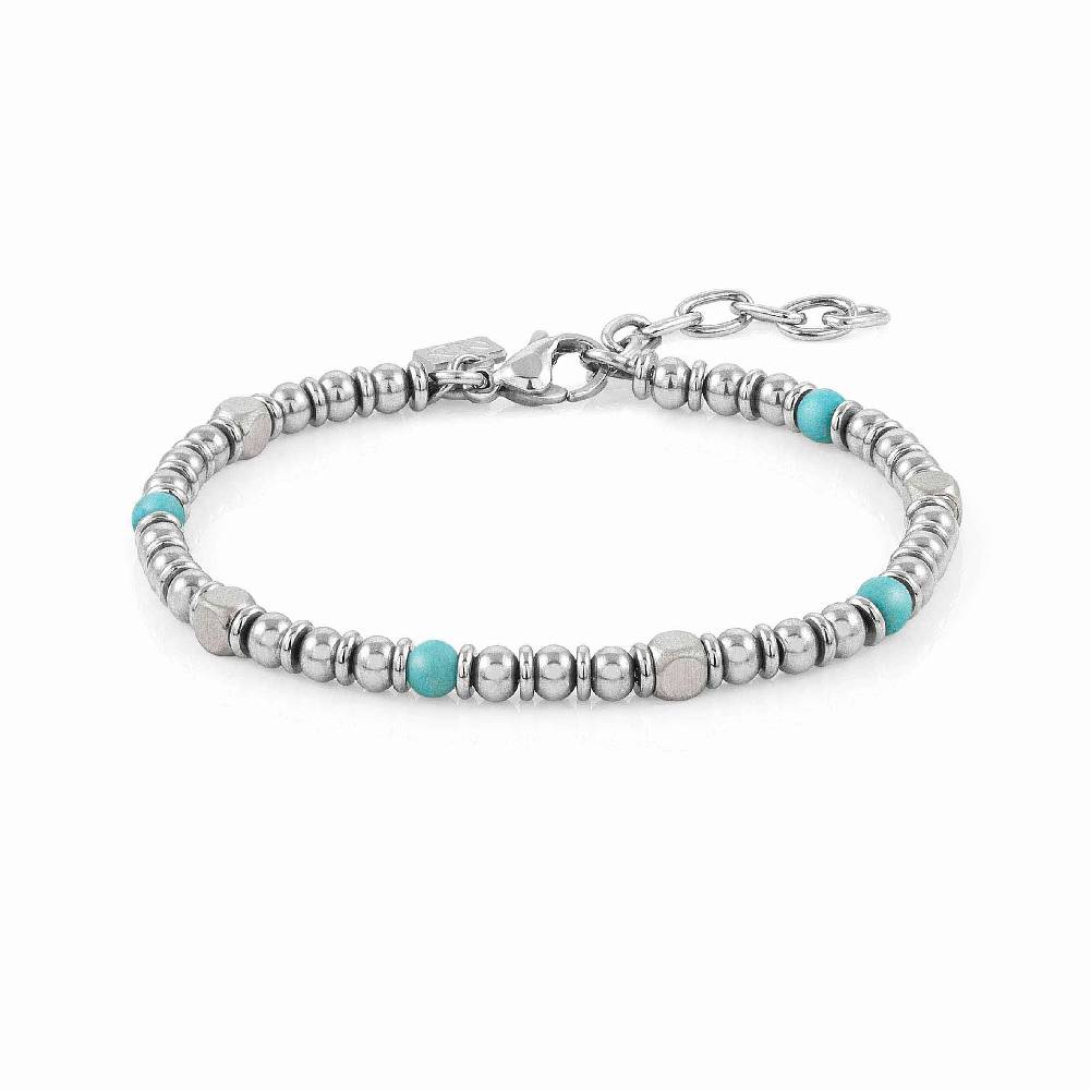 Nomination Bracciale InstinctStyle in acciaio con pietre dure Vendita Economica