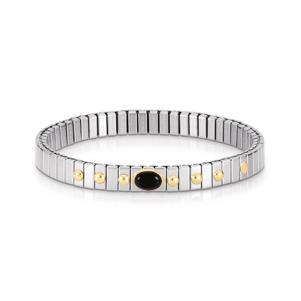 Nomination Bracciale estensibile con Pietra dura ovale Spedizione gratuita
