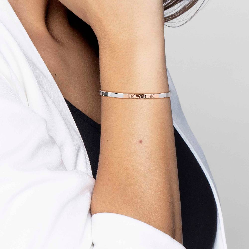Nomination Bracciale BELLA LA VITA con targa Il Potere delle Ragazze Fornitura limitata