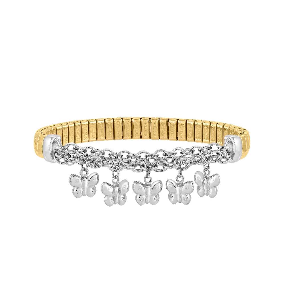 Nomination Bracciale estensibile MIXIT con Farfalle