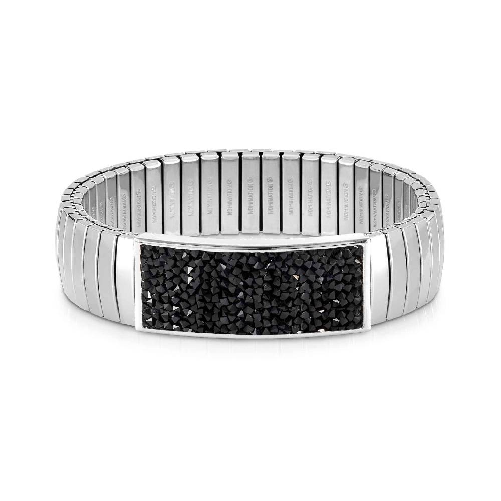 Nomination Bracciale estensibile GLITTER Big con Cristalli Offerta San Valentino