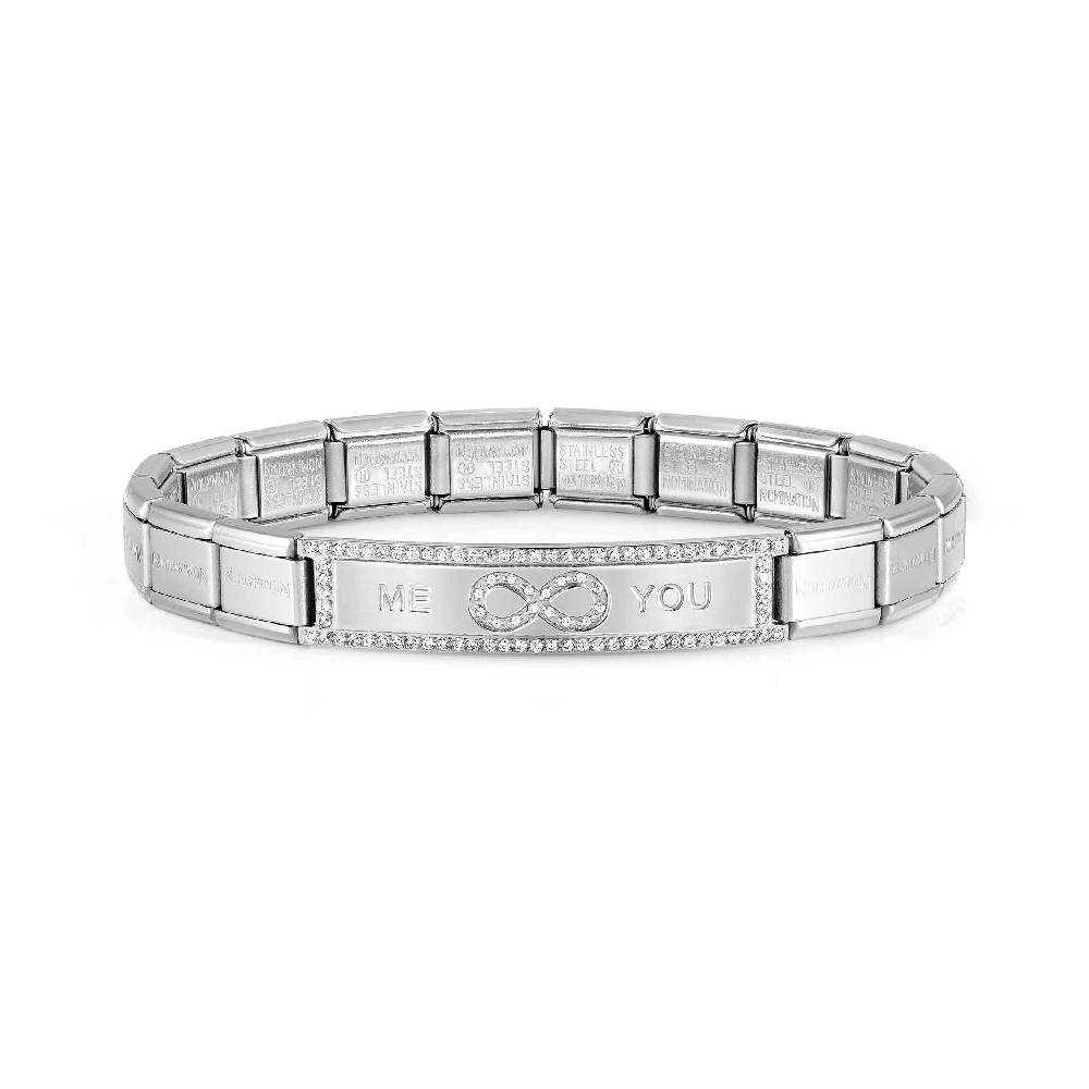 Nomination Bracciale Trendsetter Me You e simbolo Infinito
