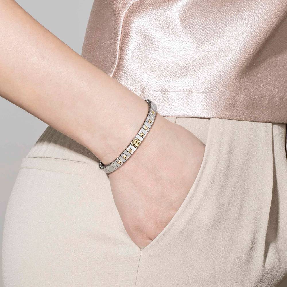 Nomination Bracciale estensibile con Cuore in Oro Promozione temporanea