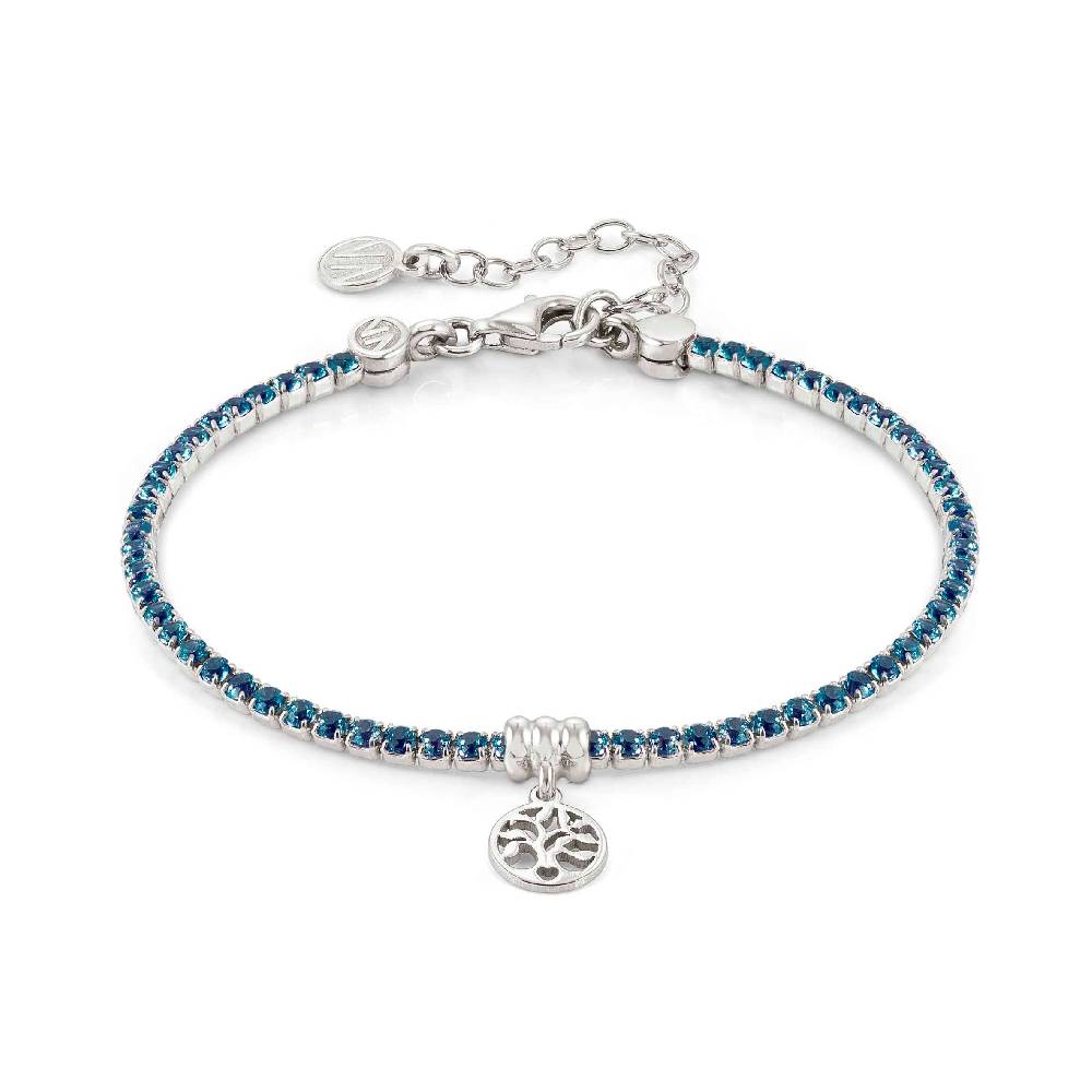 Nomination Bracciale Chic&Charm Albero della Vita e Zirconi blu Officina