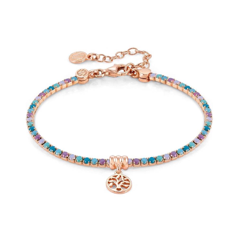 Nomination Bracciale Chic&Charm Albero della Vita e Zirconi colorati