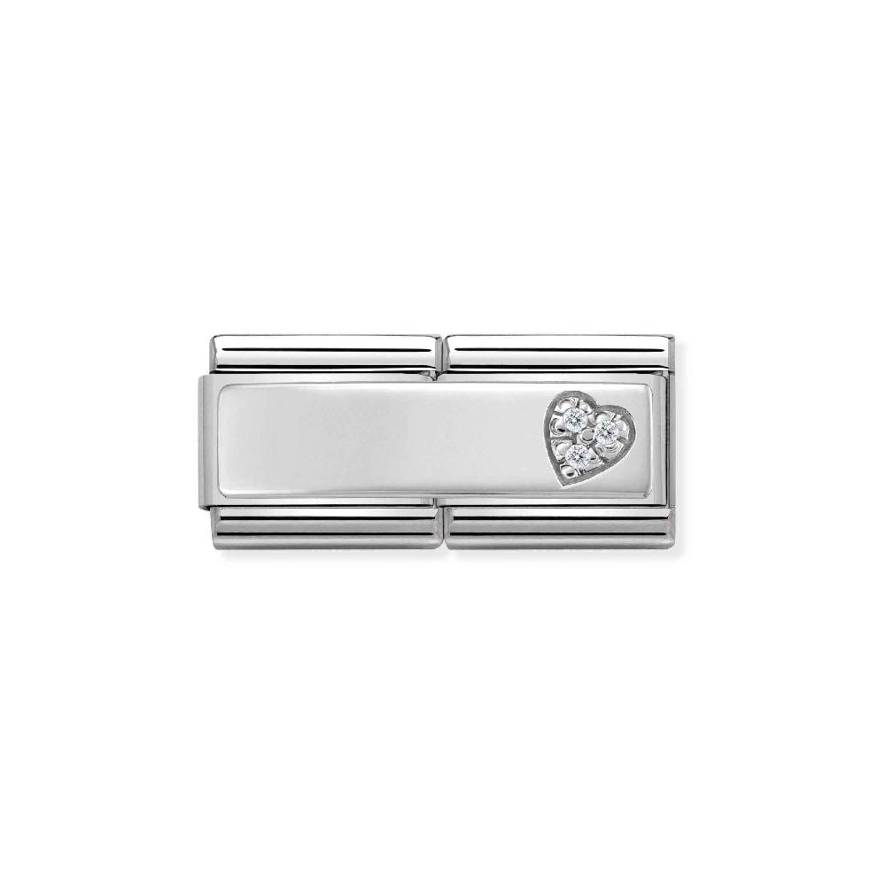 Nomination Doppio Link Composable Classic Cuore
