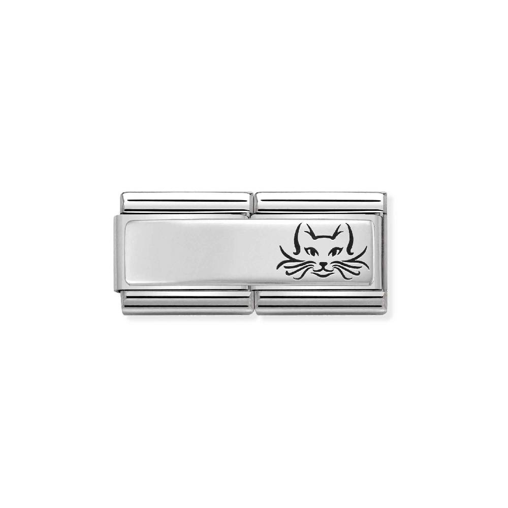 Nomination Doppio Link Composable Classic gatto Offerta natalizia