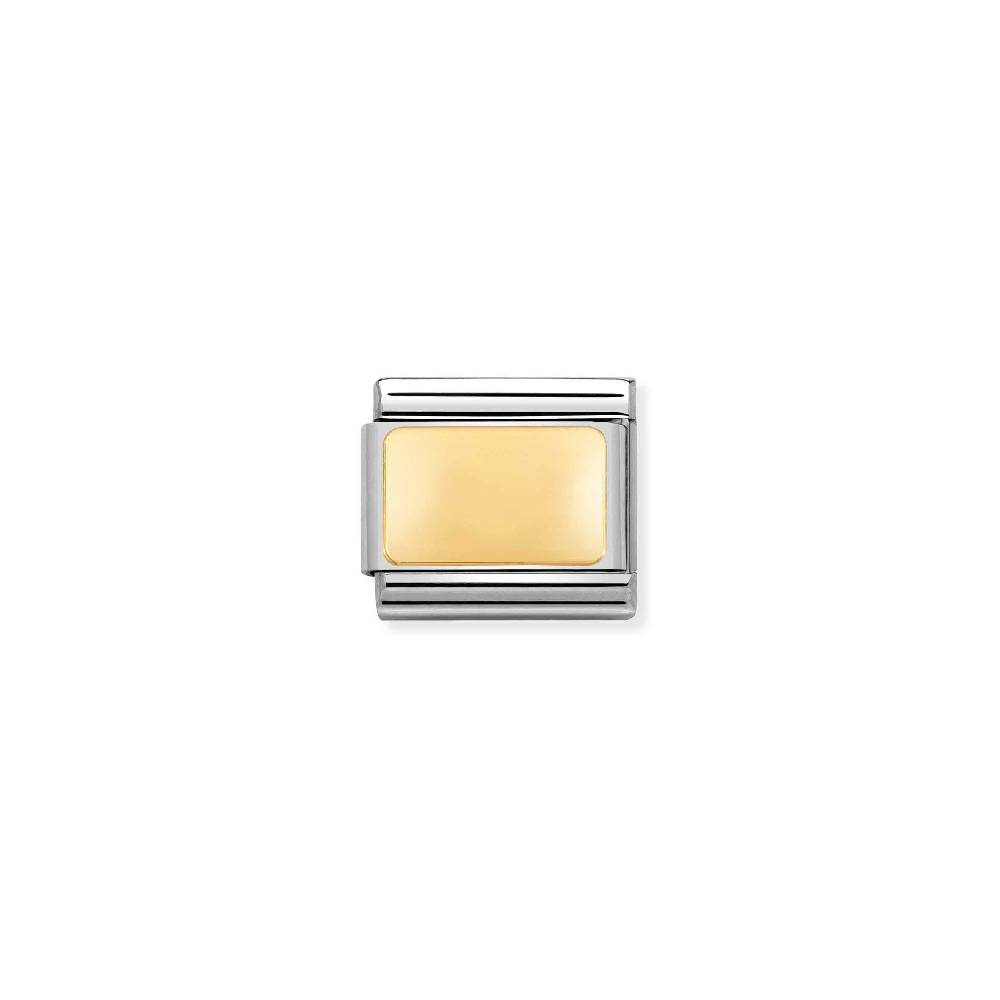 Nomination Link Composable Classic Piastra Oro Offerta Pasqua