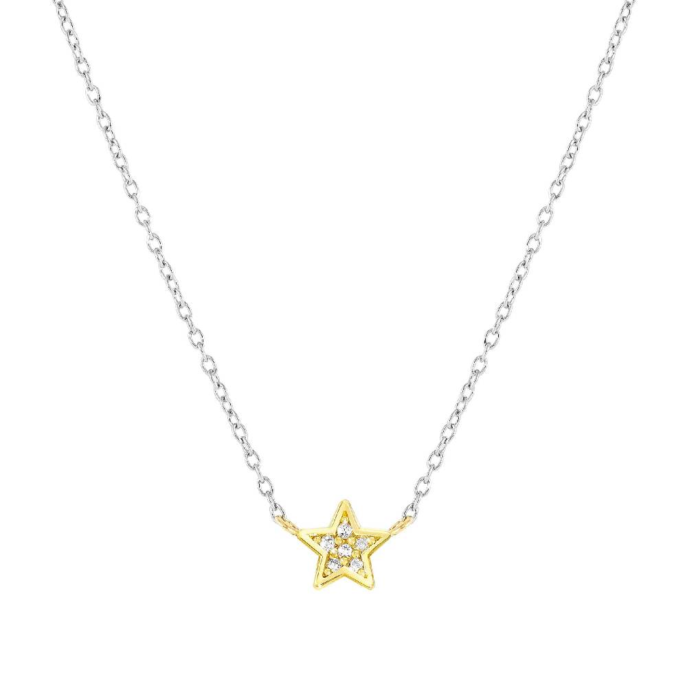 Nomination Collana MyTreasure Stella in Oro e Diamanti Smaltimento dello stoccaggio