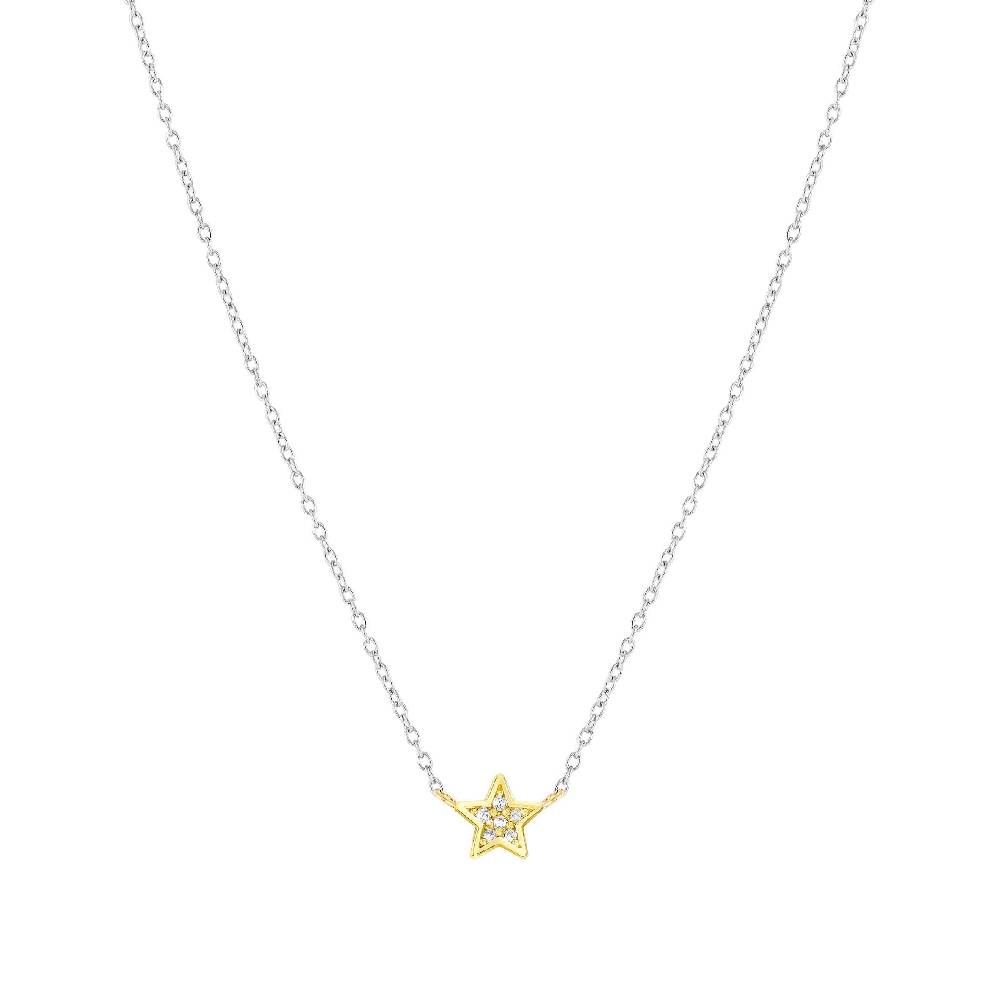 Nomination Collana MyTreasure Stella in Oro e Diamanti Smaltimento dello stoccaggio