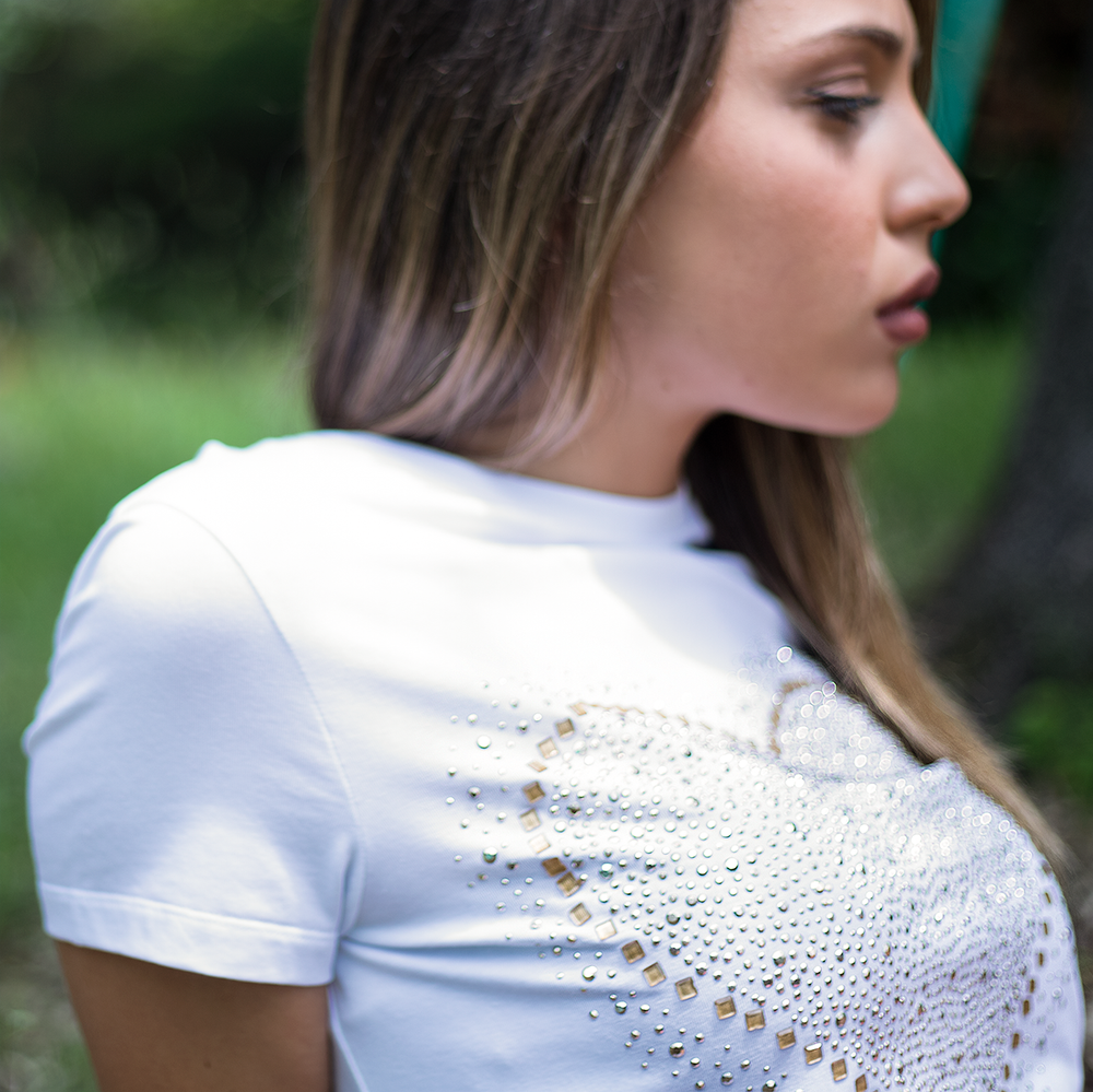 Nora Barth T-shirt Cuore Vendita Calda
