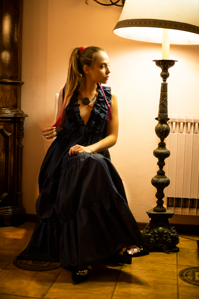 Nora Barth Abito lungo Outlet