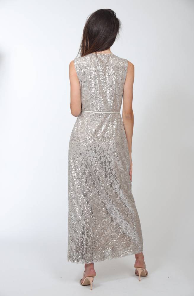Nora Barth Abito lungo in paillettes In Vendita