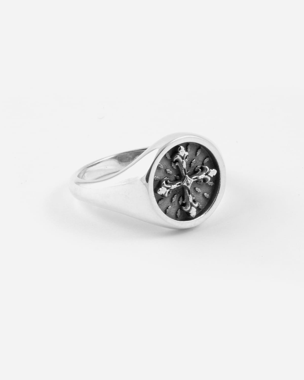 Nove25 ANELLO CHEVALIER CROCE GRECA Spedizione Gratuita