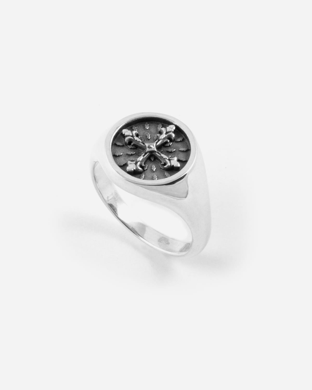 Nove25 ANELLO CHEVALIER CROCE GRECA Spedizione Gratuita