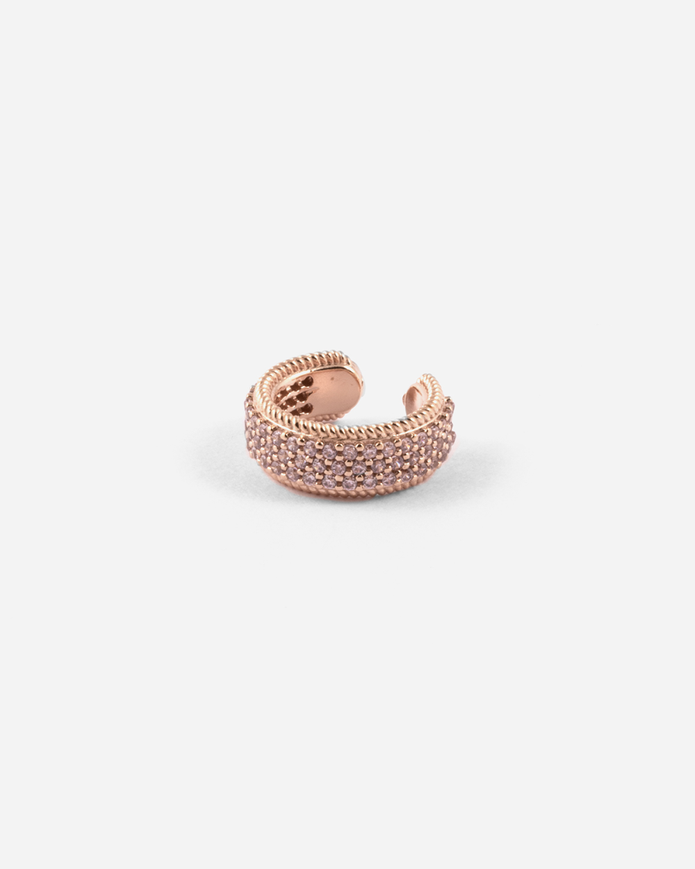 Nove25 EAR CUFF BRIGHT ROSE WRAP PLACCATO ORO ROSA Offerta