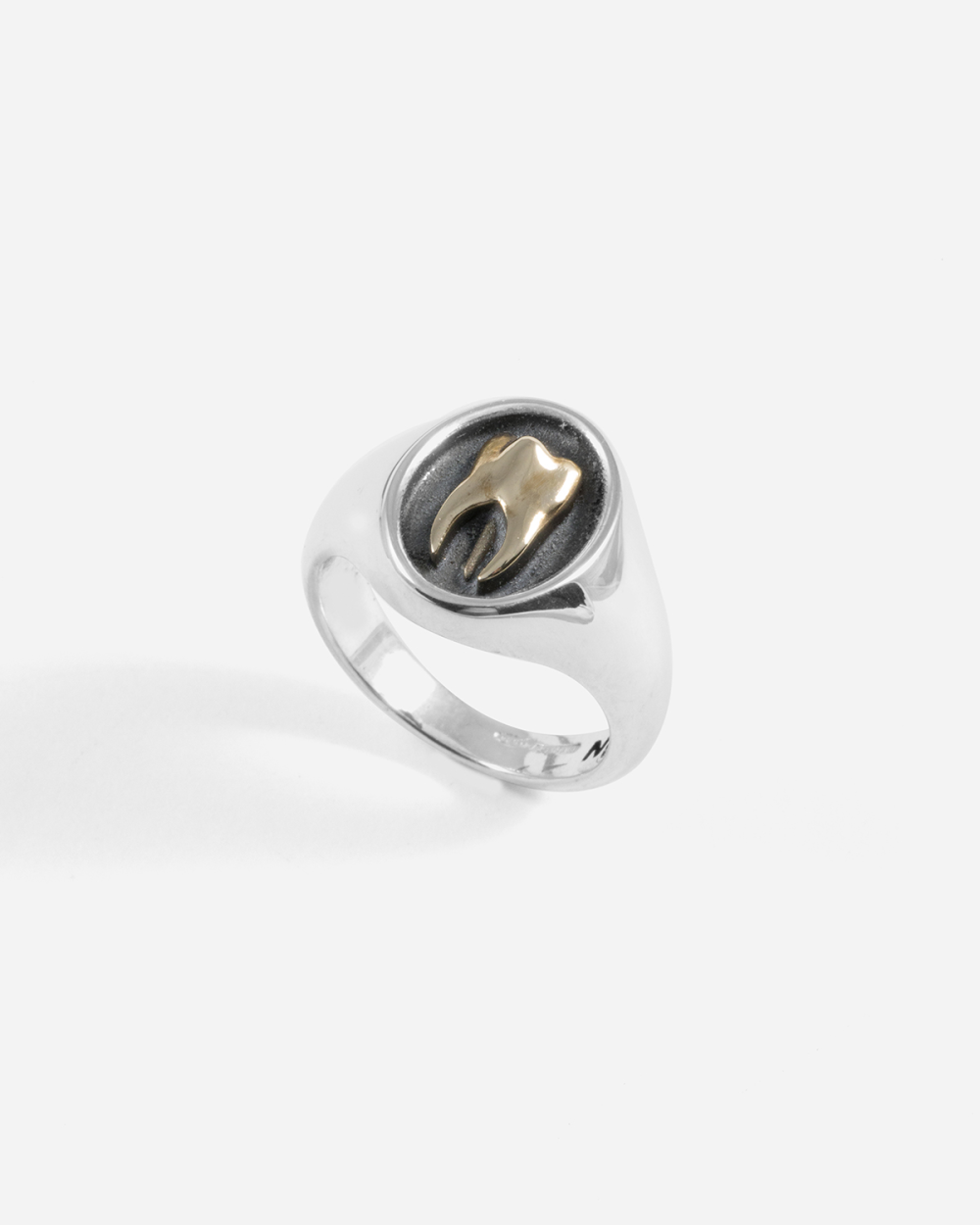 Nove25 ANELLO CHEVALIER DENTE TRADITIONAL In Saldo