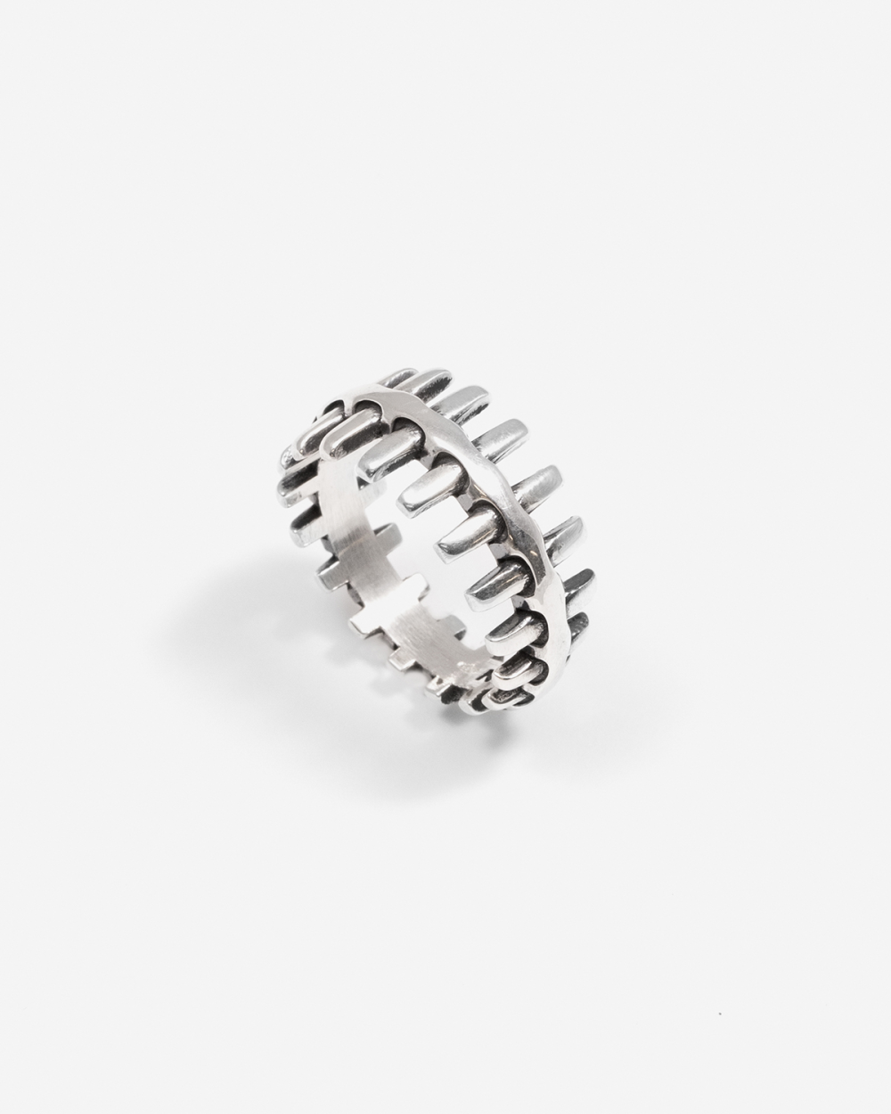 Nove25 ANELLO FEDE OSSEUS IN ARGENTO Italia