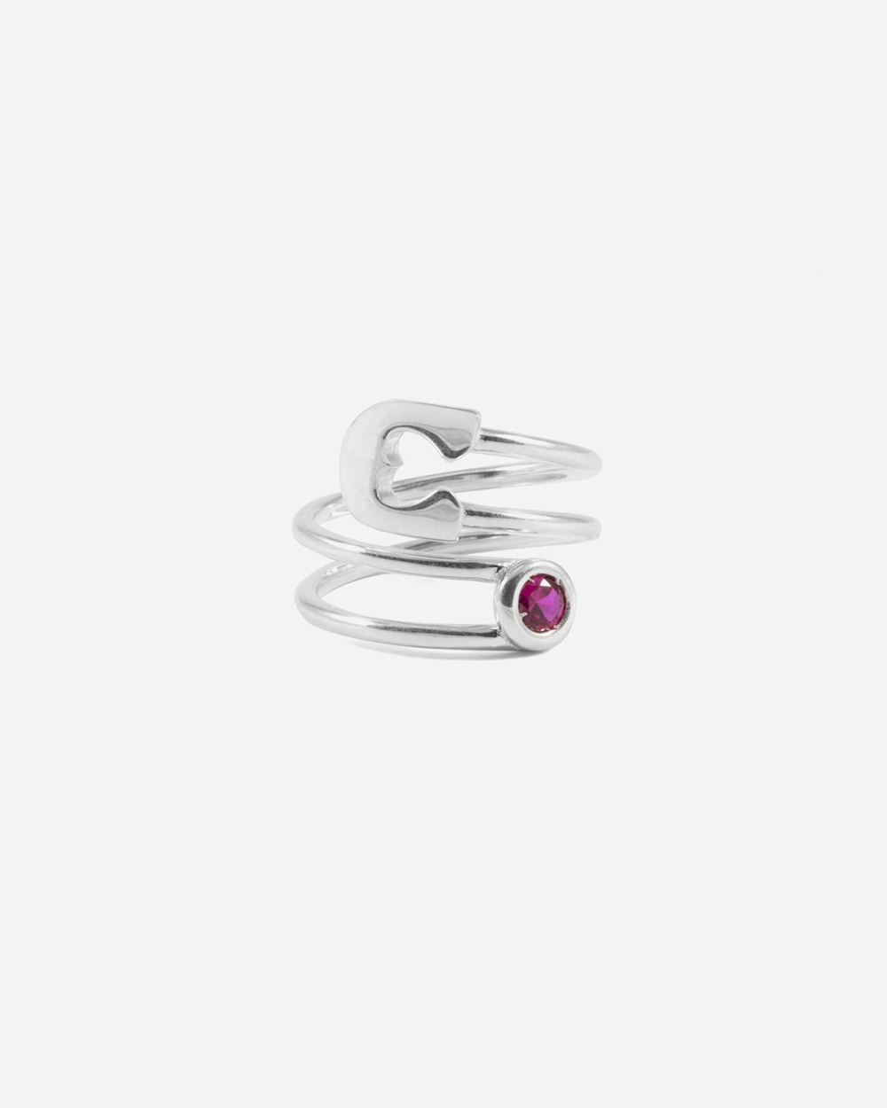 Nove25 ANELLO UNBREAKABLE PIN IN ARGENTO Soddisfazione Garantita