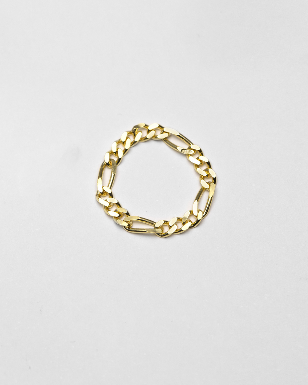 Nove25 ANELLO GRUMETTA 080 3+1 PLACCATO ORO Saldi