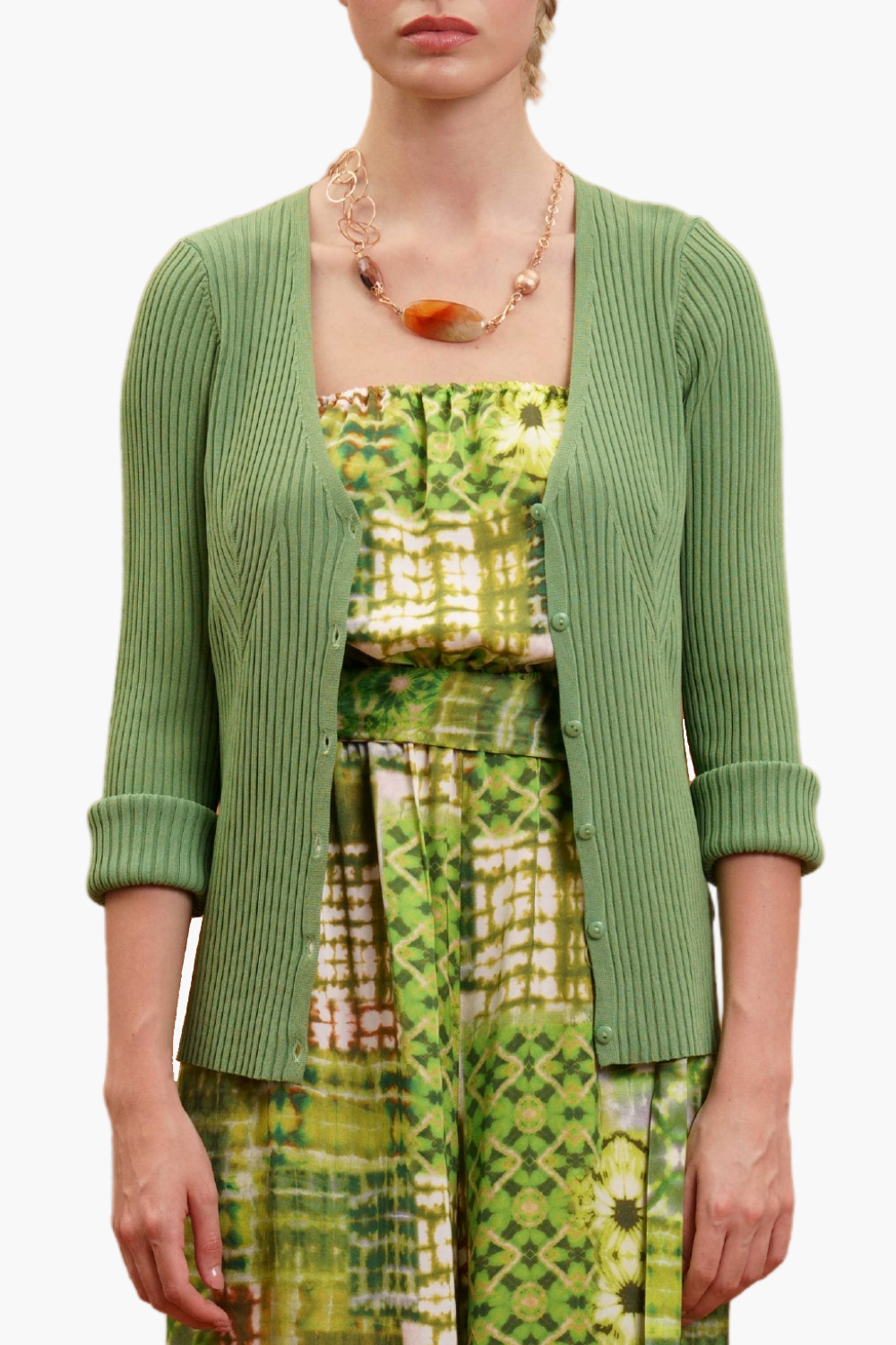 Nualy CARDIGAN SCOLLO V Saldi