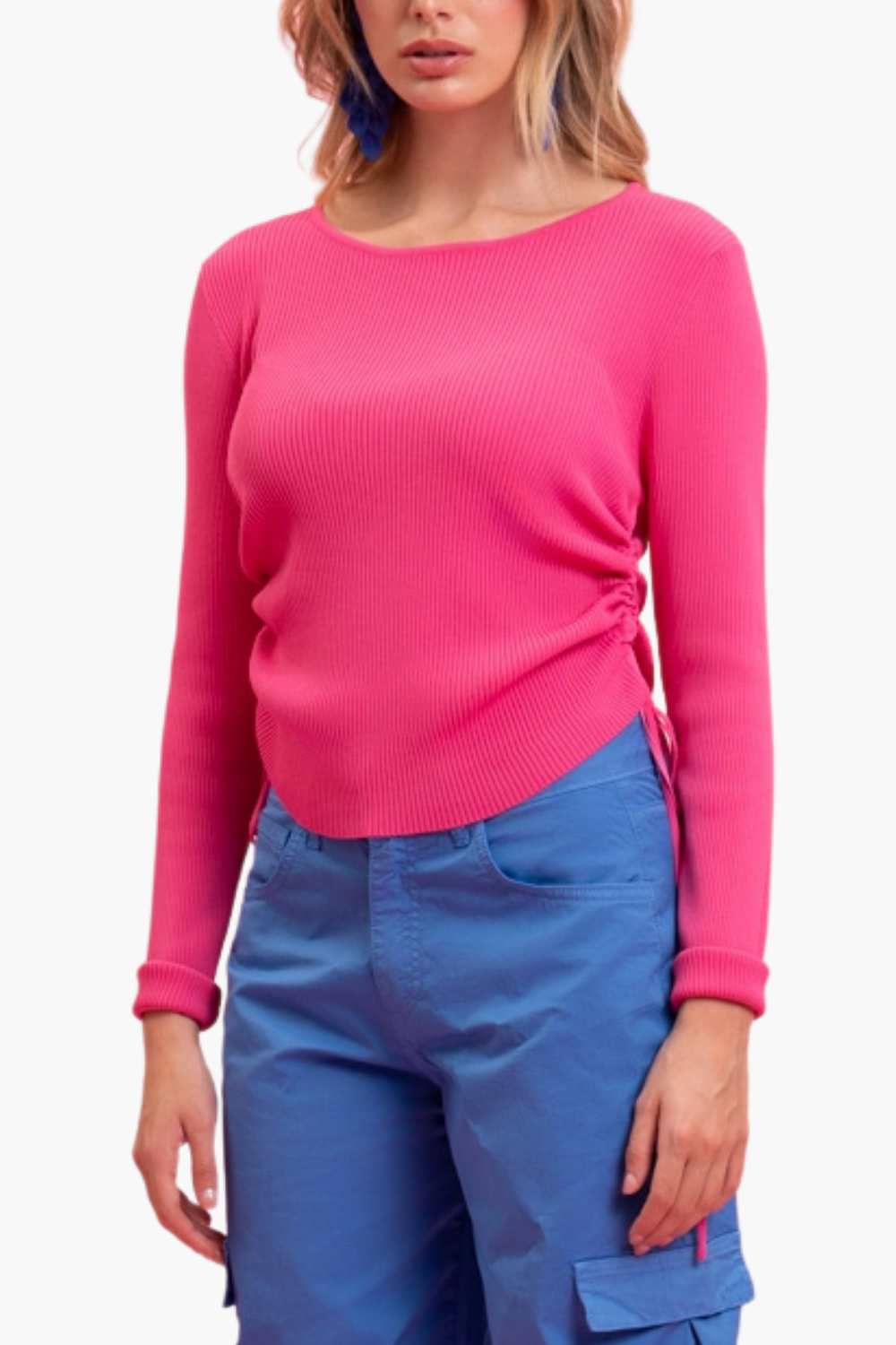 Nualy MAGLIA CON LACCETTI Offerte
