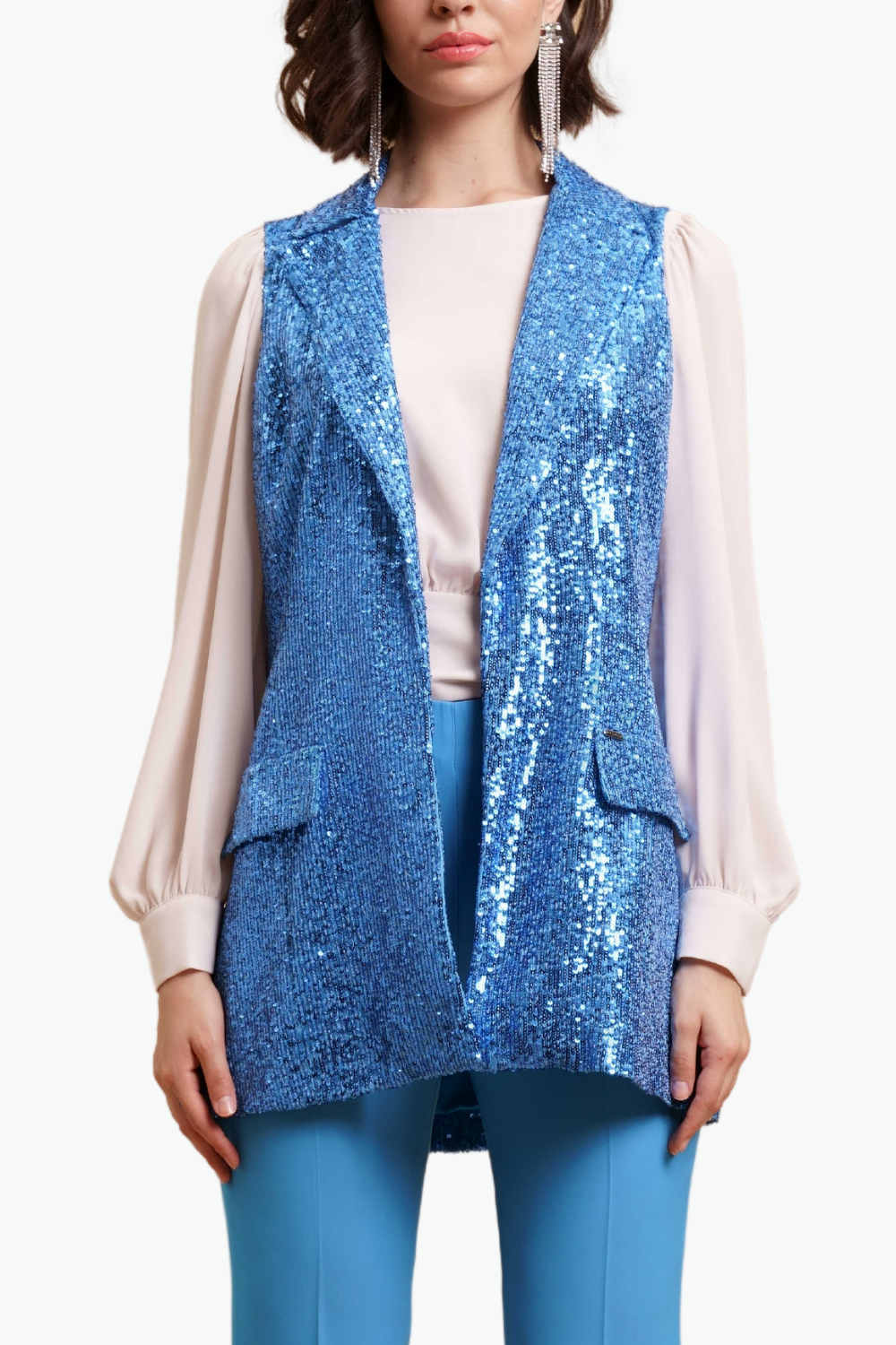 Nualy GILET CON PATTINE Cyber Monday