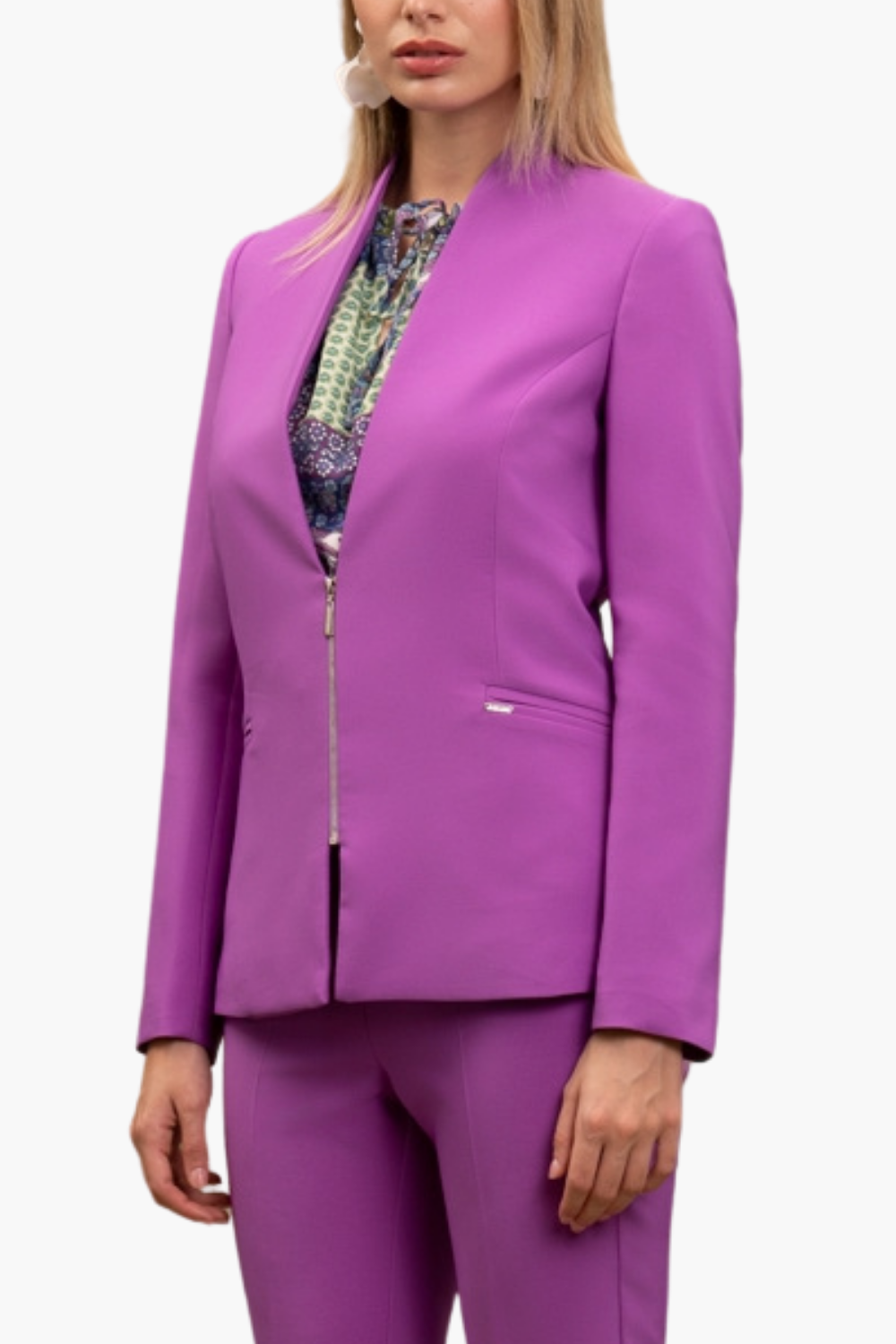 Nualy GIACCA CON ZIP Pezzi Unici